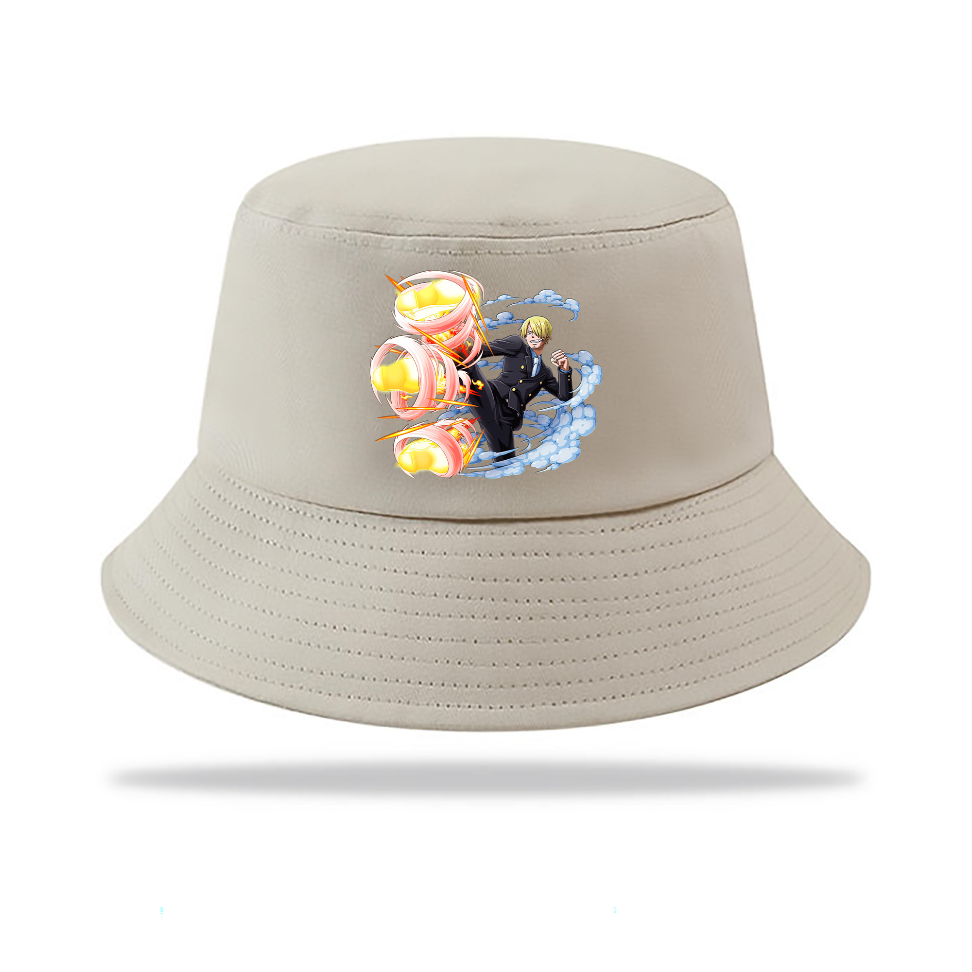 （画像用） ワンピース サンジ ONE PIECE Sanji アウトドア日除けバケットハット
